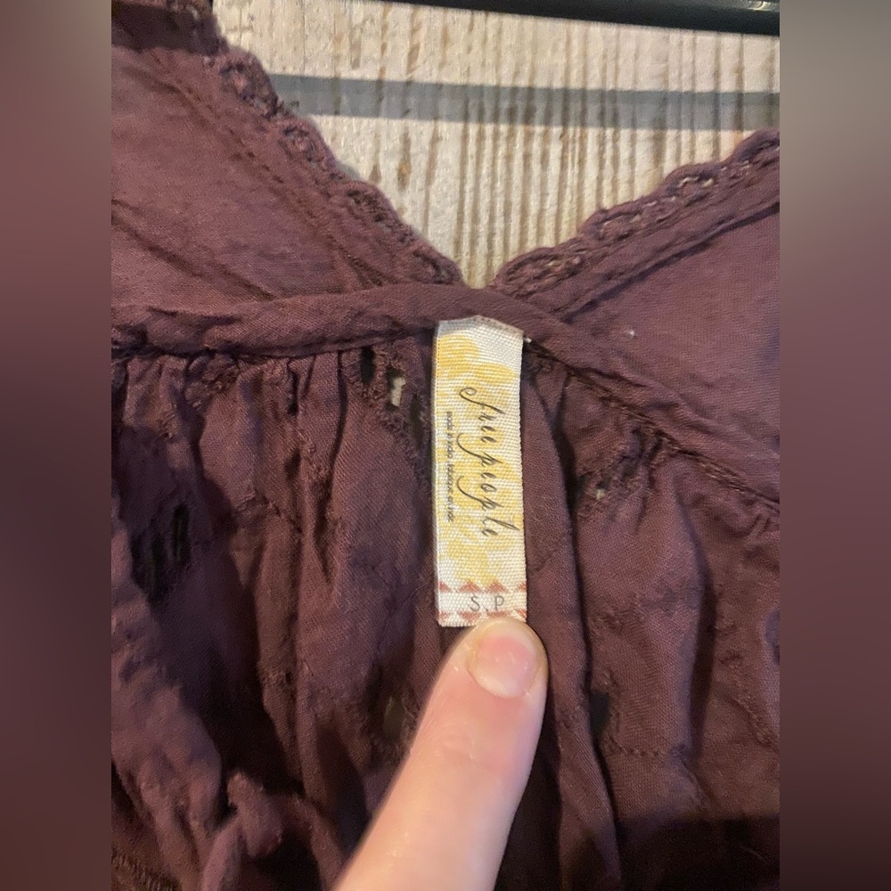 Free people blouse size small